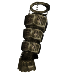 Animated 3D gauntlets model