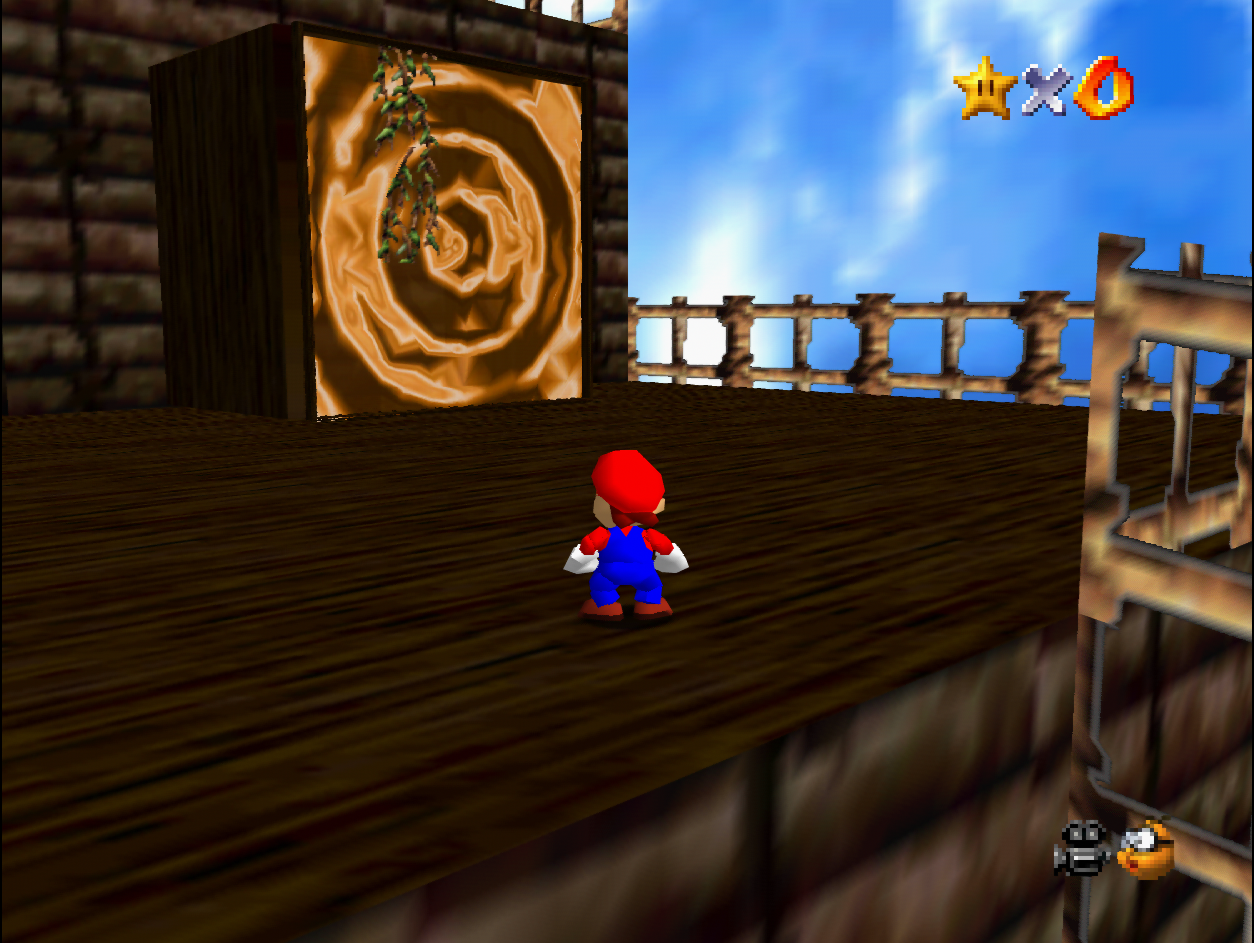 Super Mario 64 romhack screenshot